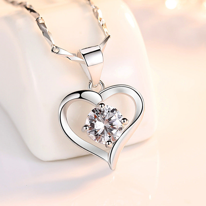 Collar Corazón de Plata