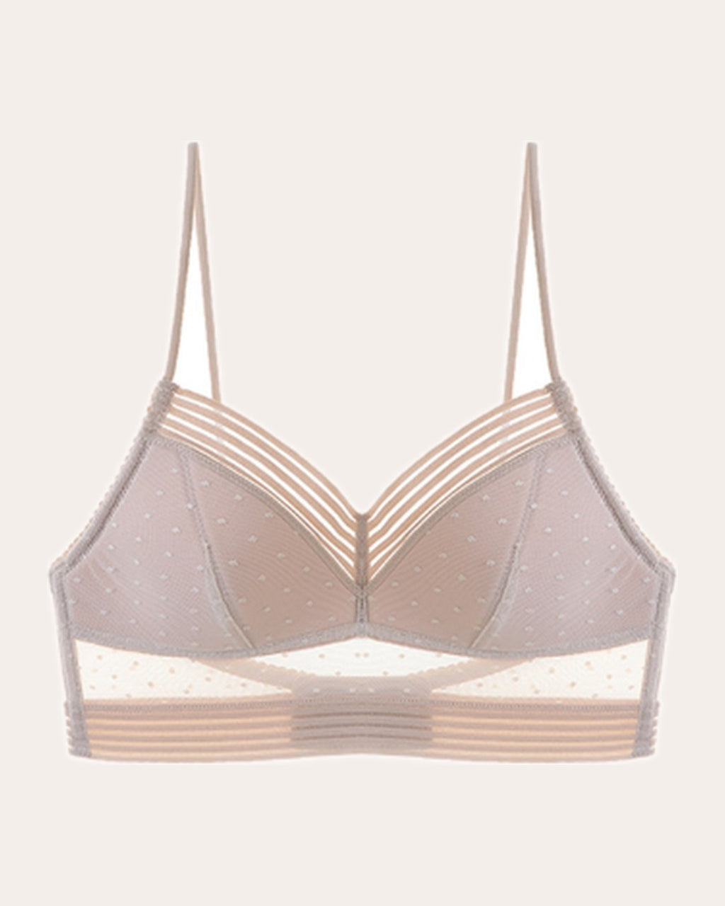 Bralette de Encaje con Espalda Baja