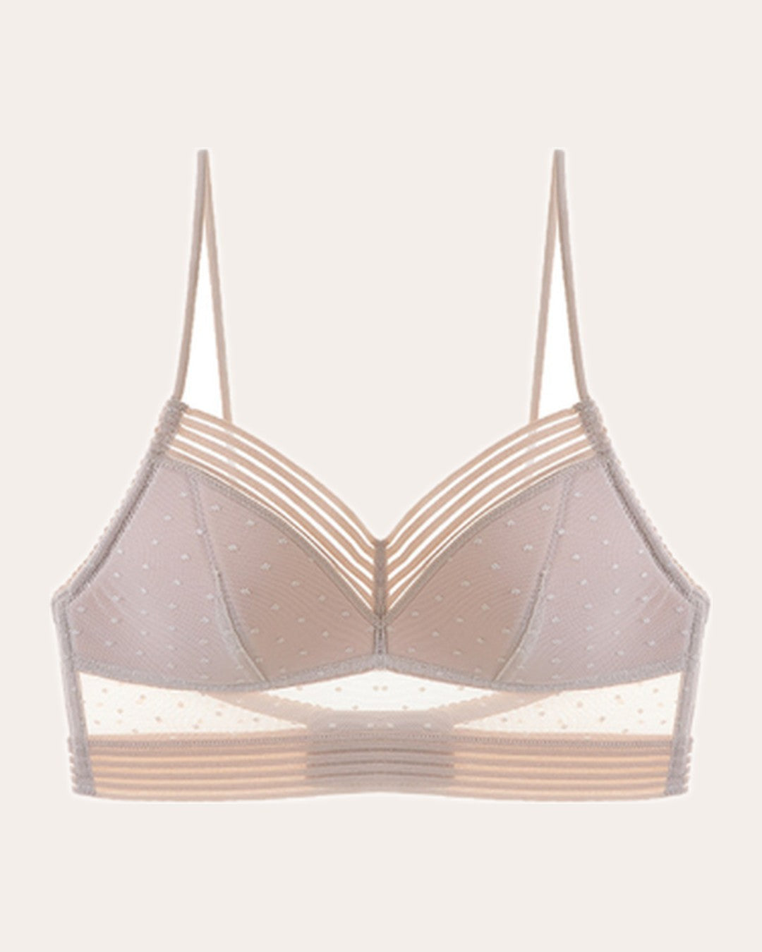 Bralette de Encaje con Espalda Baja