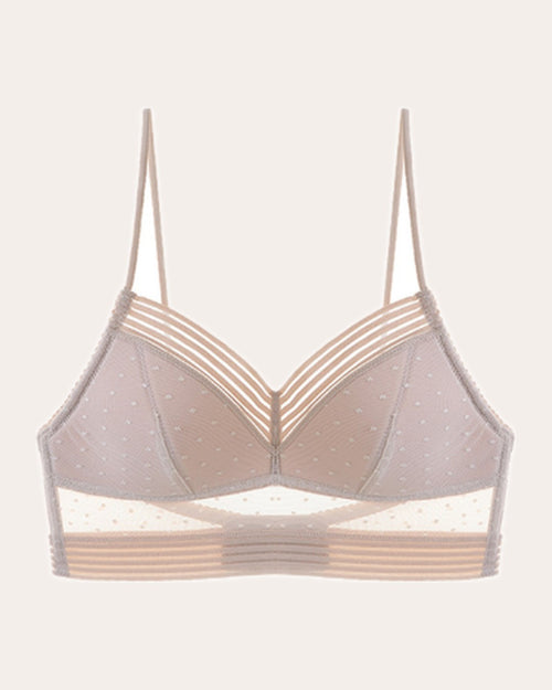 Bralette de Encaje con Espalda Baja
