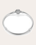 Pulsera de Charms con Cierre de Corazón
